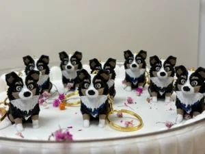 Breloczek Border Collie Druk3D