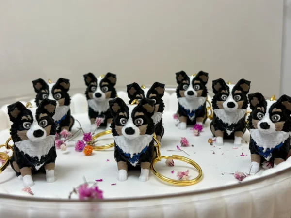 Breloczek Border Collie Druk3D