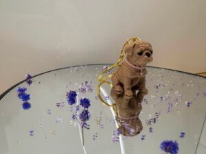 🐶 Brelok Mops 3D – mały psiak, dużo uroku!