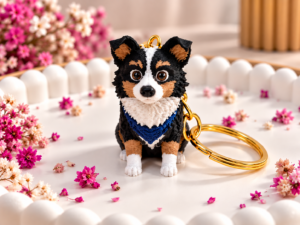 Breloczek Border Collie Druk3D
