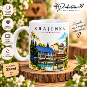 KUBEK Z NADRUKIEM „KRAJENKA”