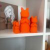 🐿️ ZESTAW 3 DEKORACYJNYCH WIEWIÓREK 3D – 15 / 10 / 7 CM
