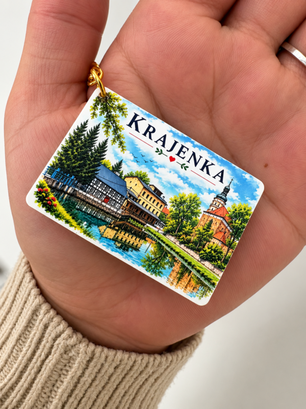 Breloczek KRAJENKA – podstawa drukowana w 3D