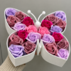 🌸 Motyl z róż mydlanych – wyjątkowy prezent na 18. urodziny 🦋 Personalizacja 20,30,40,50,60,70,80