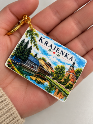 Breloczek KRAJENKA – podstawa drukowana w 3D