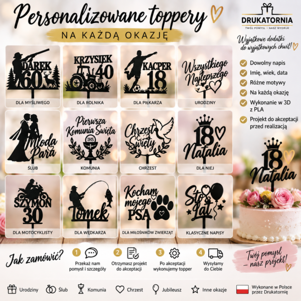 Topper Personalizowany